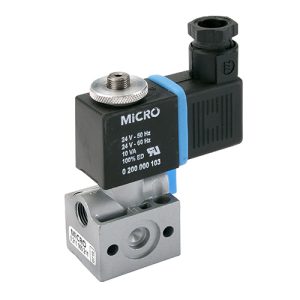 211 SERİSİ 1/8"-3/2 ELEKTRİK KONTROLLÜ PNÖMATİK VALFLERİ