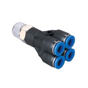 BPXT PNÖMATİK DİŞLİ GİRİŞLİ DÖRTLÜ YEE